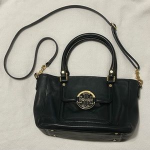 Tory Burch Amanda Mini Satchel in Black